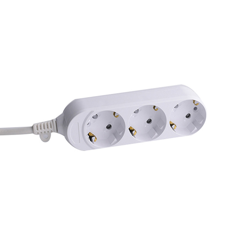 220V-250V 3 zásuvky EÚ Standard Socket bez prepínača