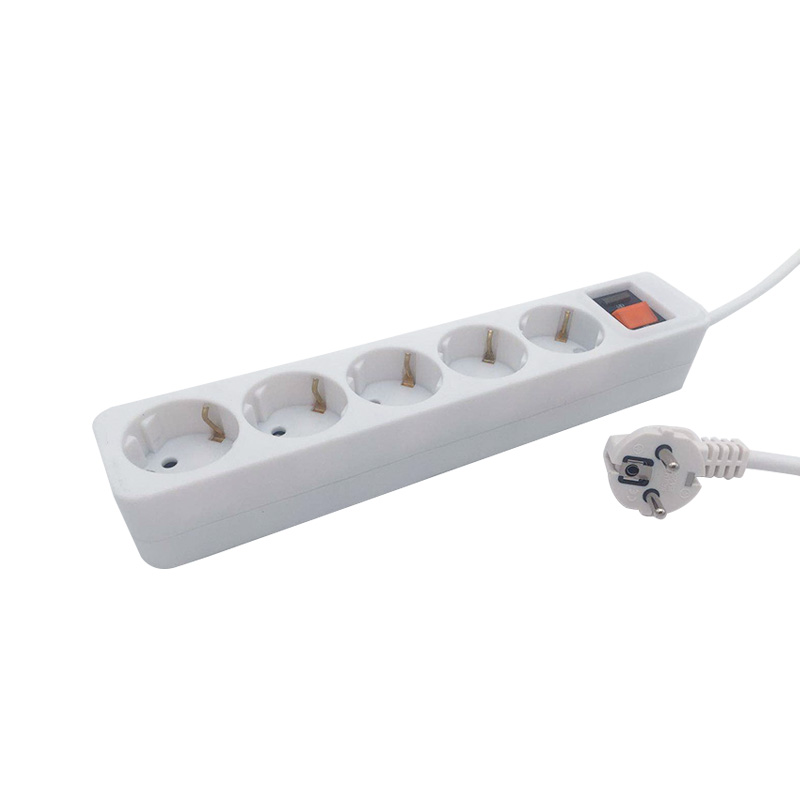 Materiál PP 1,0 mm² 5 zásuvky EÚ Standard Socket